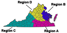 Food Distribution Regional Map