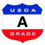 US Grade A Poultry logo.